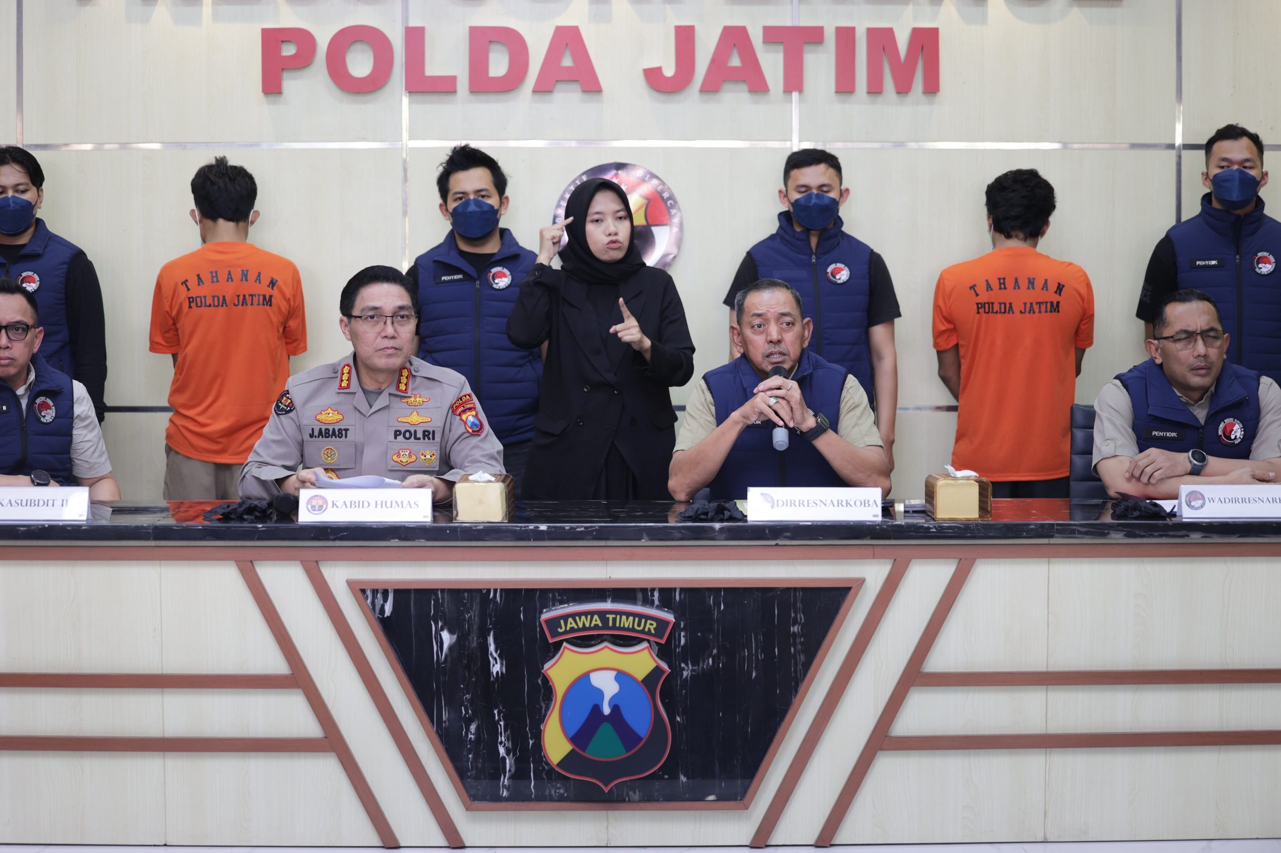 Polda Jatim Bongkar Jaringan Narkoba Internasional, 21 Kg Sabu Senilai Rp22 Miliar Disita