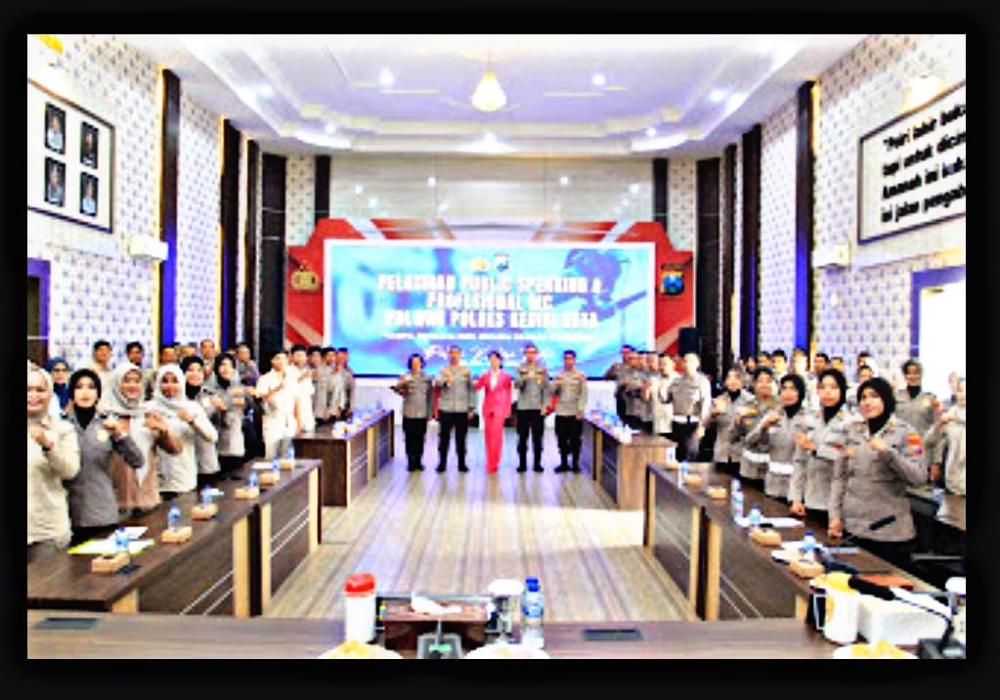 Polres Kediri Kota Gelar Pelatihan Public Speaking untuk Tingkatkan Pelayanan Publik