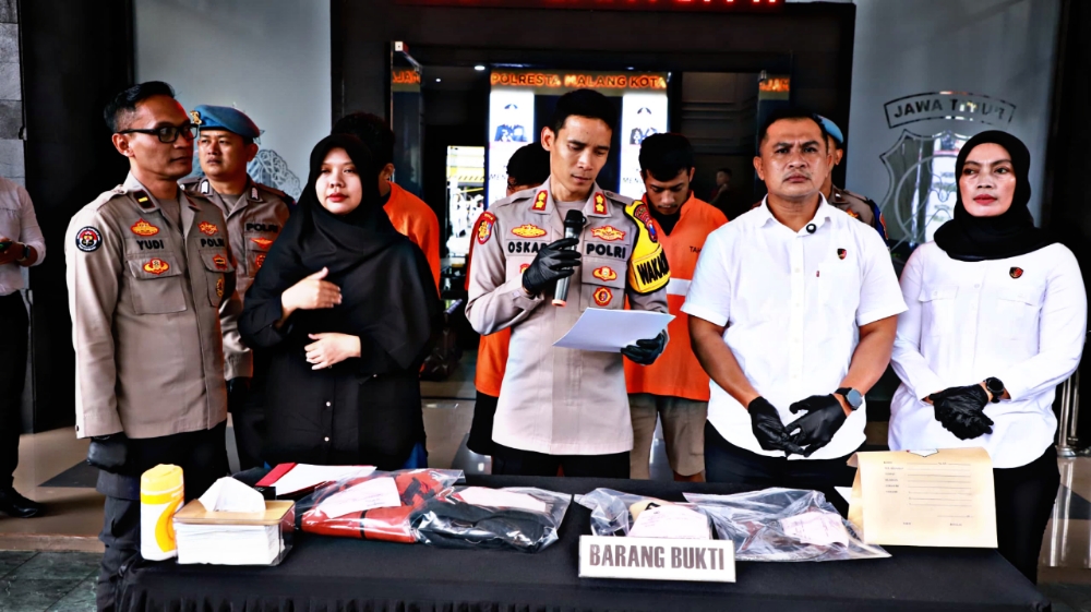 Polresta Malang Kota Amankan Lima Terduga Pelaku Pengeroyokan di Klojen
