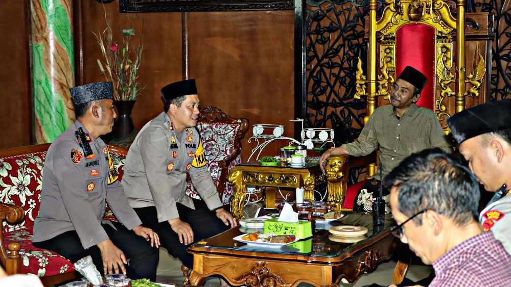 Kapolres Nganjuk Jalin Silaturahmi ke Tiga Ponpes di Tanjunganom