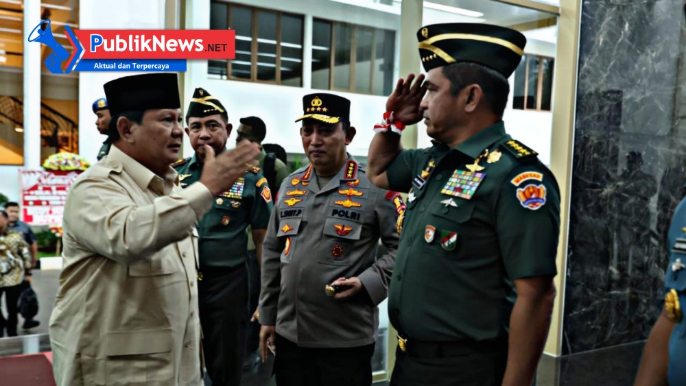 Kasad Hadiri Halal Bihalal Presiden Prabowo dengan PPAD dan Keluarga Besar TNI-Polri