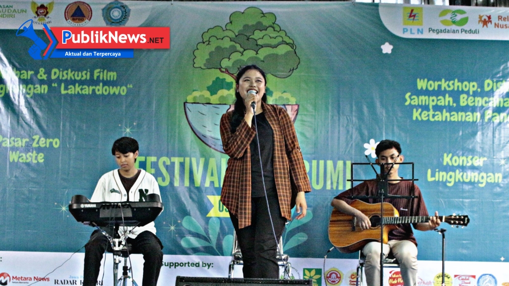 PLN UP3 Kediri Ambil Bagian dalam Festival Hari Bumi 2025: Energi Bersih untuk Masa Depan Bumi