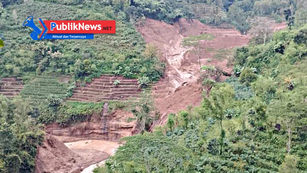 Tanah Longsor Terjang Kecamatan Mojo, Kediri: Lima Rumah Rusak dan Akses Jalan Terputus