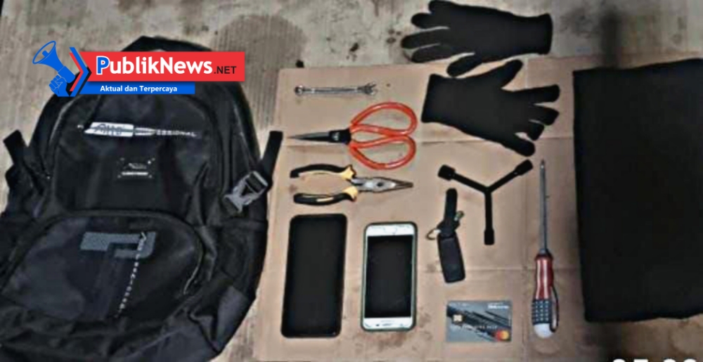 Polrestabes Surabaya Ringkus Dua Pelaku Spesialis Pembobol Minimarket