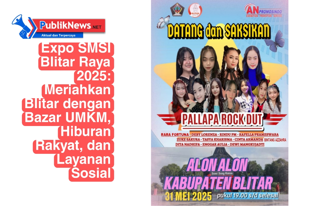 Expo SMSI Blitar Raya 2025: Meriahkan Blitar dengan Bazar UMKM, Hiburan Rakyat, dan Layanan Sosial