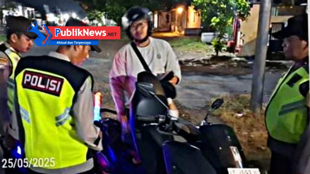 Amankan Akhir Pekan, Polres Nganjuk Intensifkan Patroli SREG Skala Besar