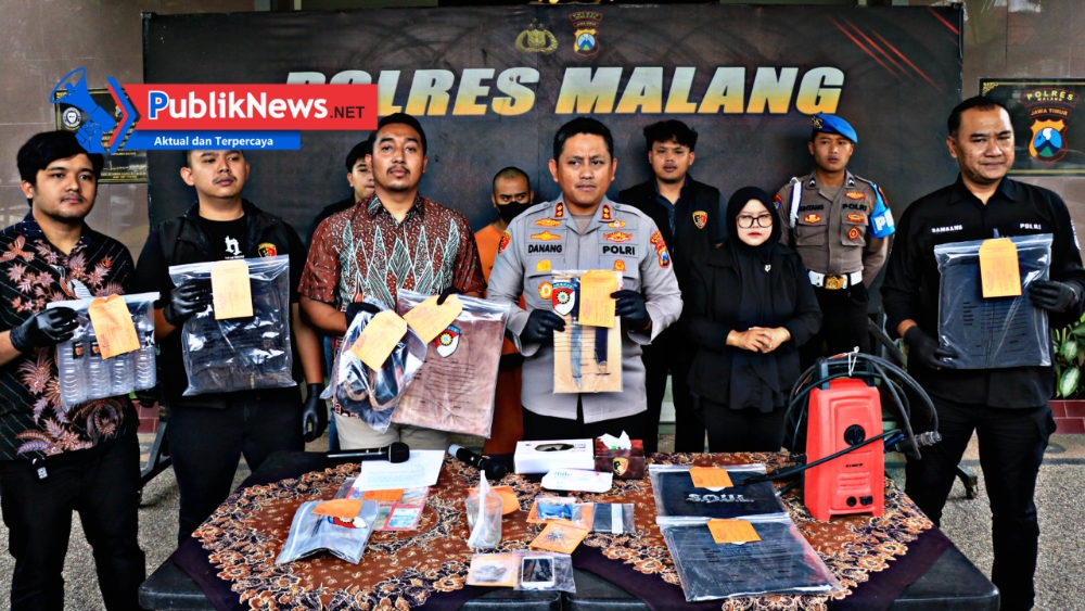 Rebutan Toilet Berujung Maut, Polres Malang Amankan Pelaku Pembunuhan di Gondanglegi
