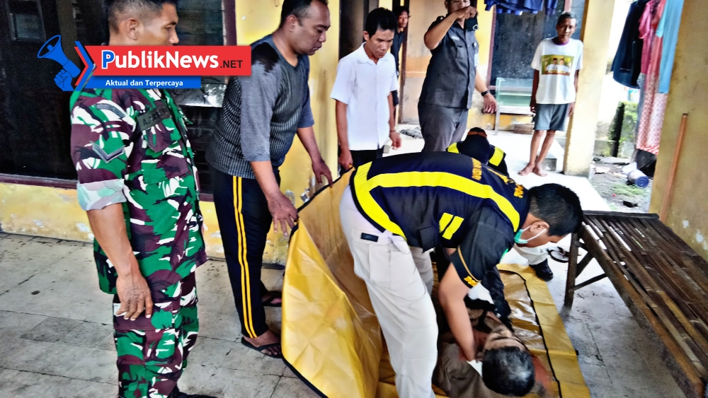 Warga Geger, Seorang Pria Ditemukan Meninggal Mendadak di Pinggir Jalan Kediri