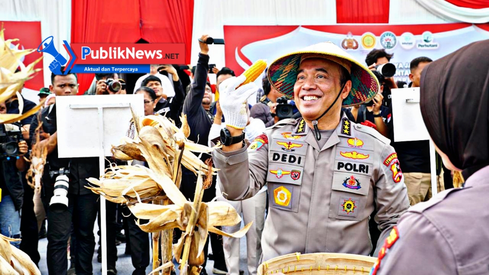 Ekspor Jagung Perdana Tunjukkan Keberhasilan Gugus Tugas Ketahanan Pangan POLRI
