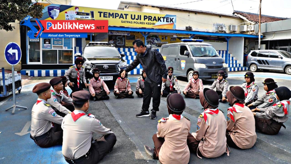 Bangun Generasi Tangguh, Wakapolres Kediri Dorong Saka Bhayangkara Jadi Agen Perubahan Kamtibmas
