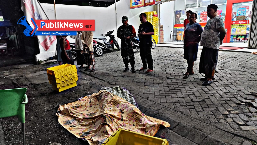 Seorang Pria Meninggal Mendadak di Depan Alfamart Jalan Sersan KKO Harun, Diduga Serangan Jantung