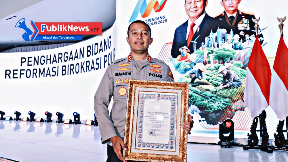 Polres Kediri Kota Raih Penghargaan Kapolri, Bukti Nyata Transformasi Layanan Publik