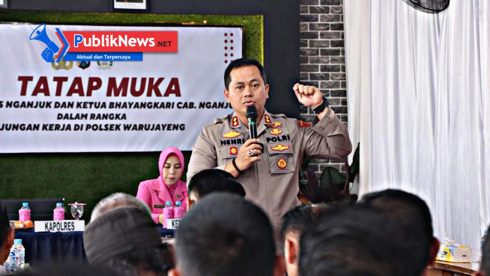 Kapolres Nganjuk Sampaikan Commander Wish, Tekankan Pengabdian Tulus dan Integritas Personel