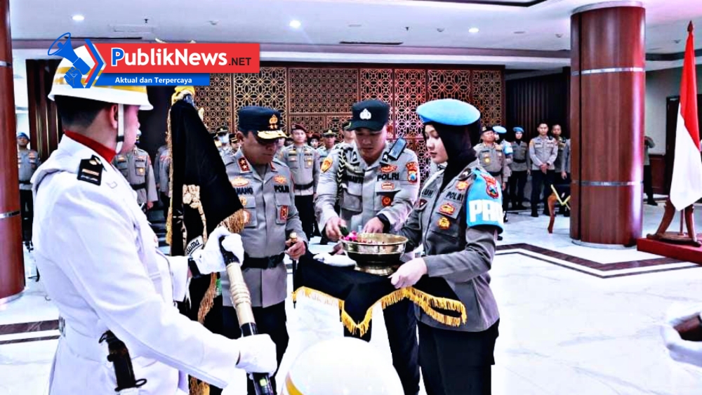 Kapolda Jatim Pimpin Upacara Pemuliaan Nilai Luhur Tribrata Jelang Hari Bhayangkara ke-79