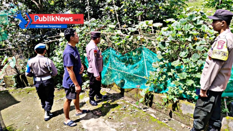 Polsek Sawahan Dukung Ketahanan Pangan Lewat Pemanfaatan Lahan Pekarangan