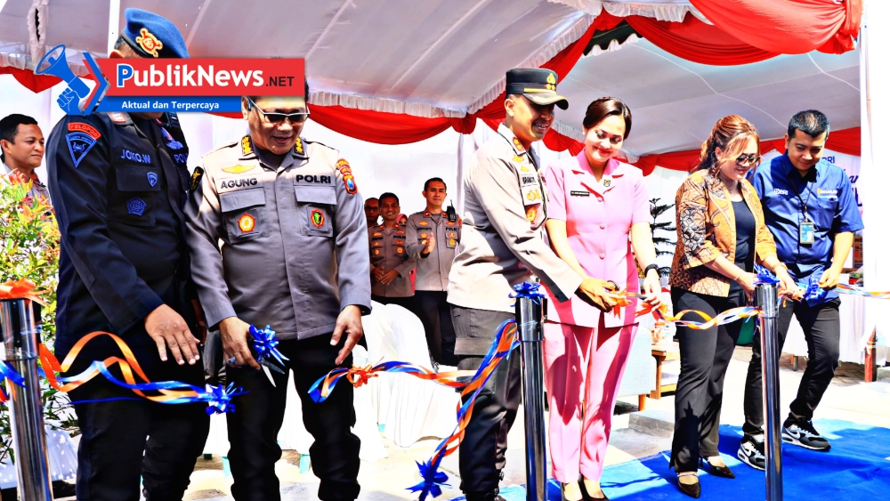 Tingkatkan Kesejahteraan Anggota, Kapolres Kediri Kota Resmikan Perumahan Grand Dharaka Residence