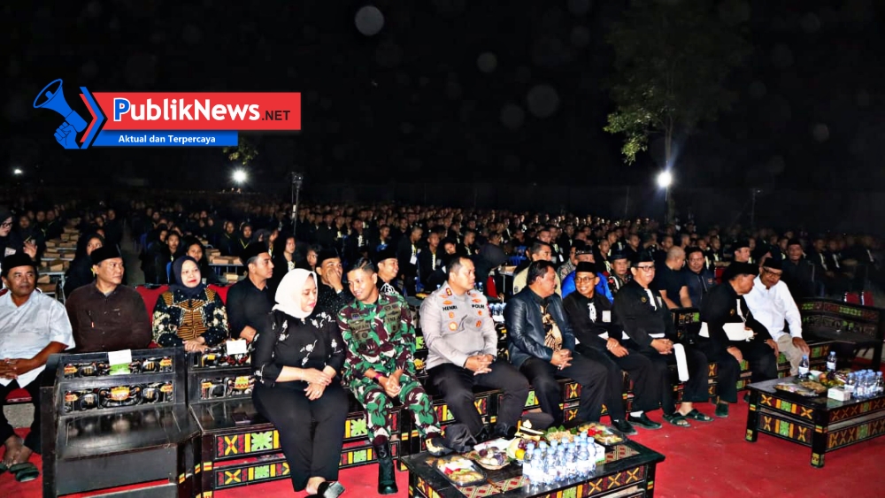 Pengamanan Pengesahan PSHT Berjalan Kondusif, Kapolres Nganjuk Apresiasi Sinergi Semua Pihak