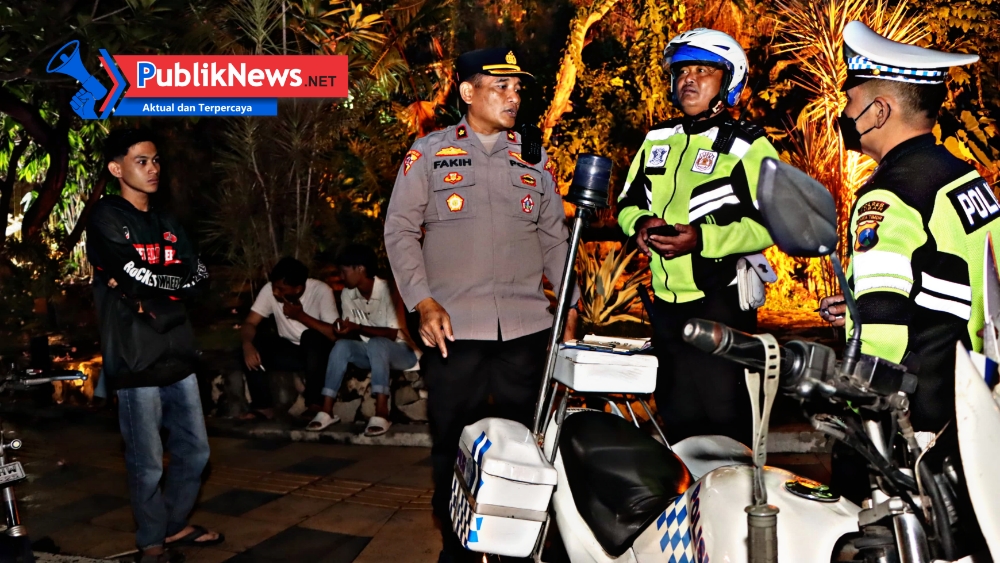Polres Tuban Intensifkan Patroli Malam, Pastikan Pengesahan Warga Baru PSHT Berjalan Kondusif