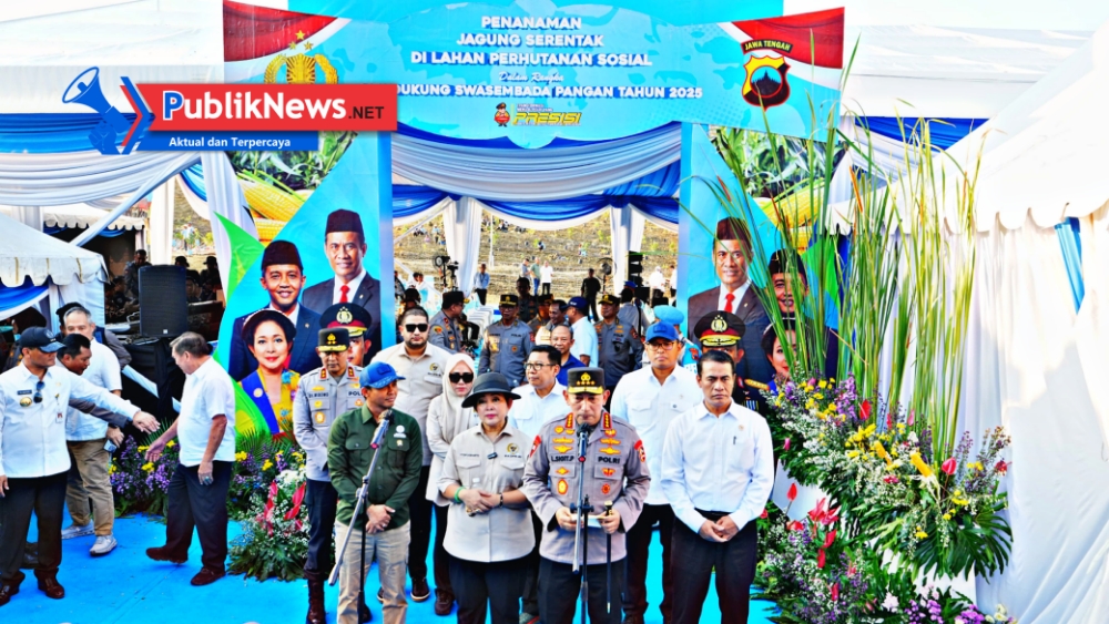 Kapolri: Koperasi Merah Putih Akan Dilibatkan Dalam Hilirisasi Jagung Nasional