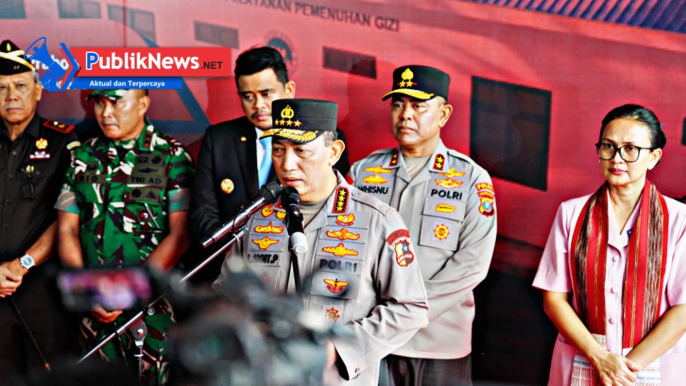 Kapolri Hadiri Groundbreaking 29 SPPG Polda Sumut, Tegaskan Komitmen Dukung Program Makan Bergizi Gratis