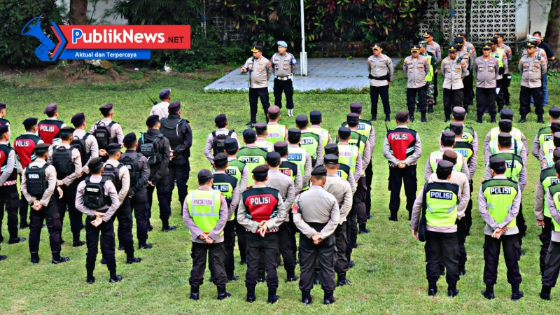 Kolaborasi Polisi dan TNI Amankan Pengesahan Warga Baru Perguruan Silat di Blitar