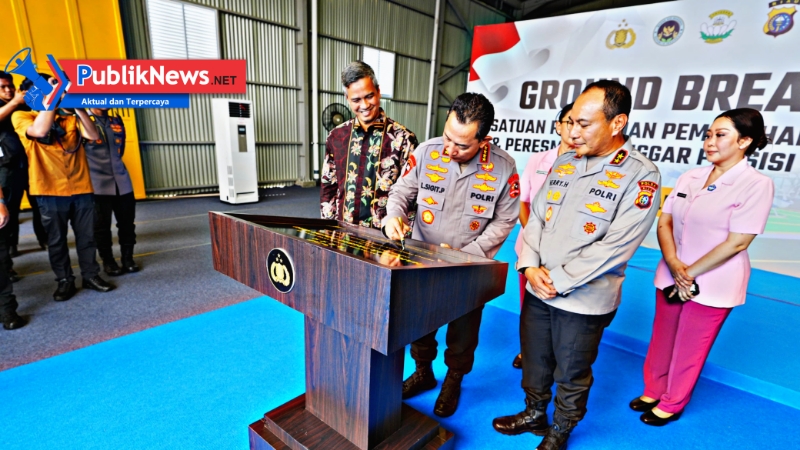 Kapolri Dukung Penuh Program MBG, Hadiri Groundbreaking 9 SPPG Polda Riau