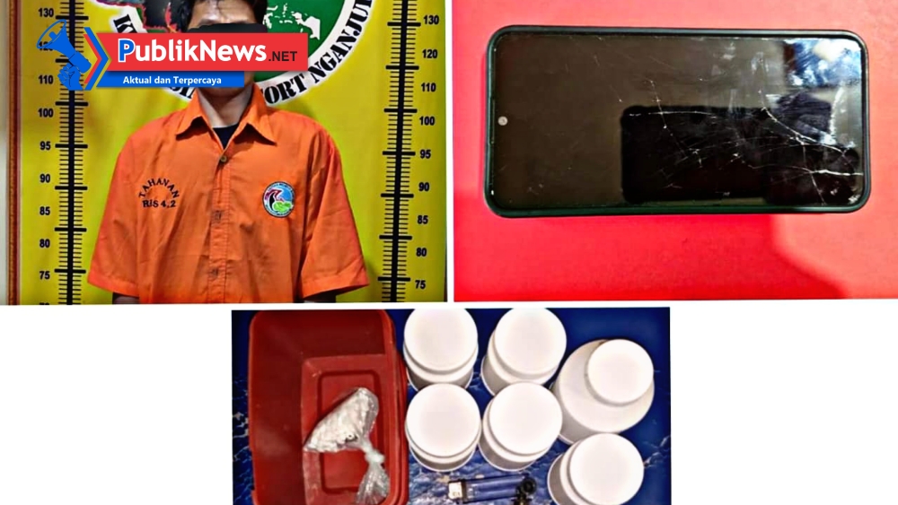 Polres Nganjuk Ungkap Jaringan Narkotika Lintas Kecamatan, Ribuan Pil LL dan Sabu Diamankan