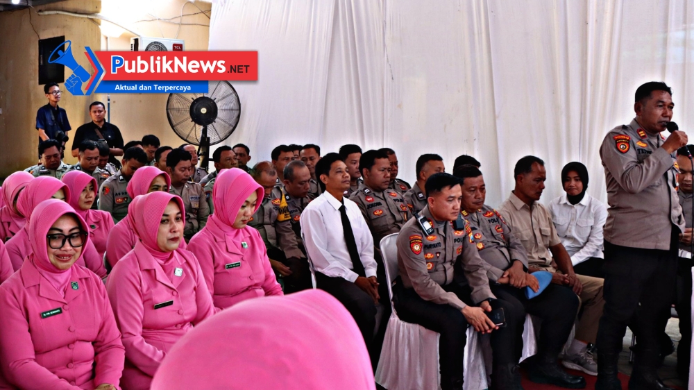 Kapolres Nganjuk Tegaskan Profesionalisme Anggota, Gelar Tes Urin Mendadak di Polsek Loceret