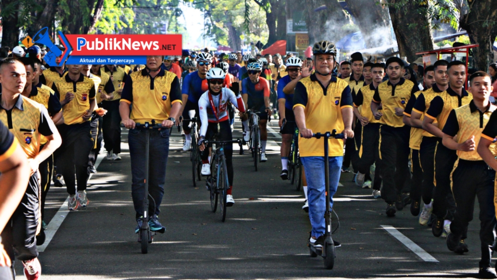 Dua Atlet Polri Asal Sumbar Harumkan Indonesia di Ajang Internasional, Disambut Meriah di Champion Parade