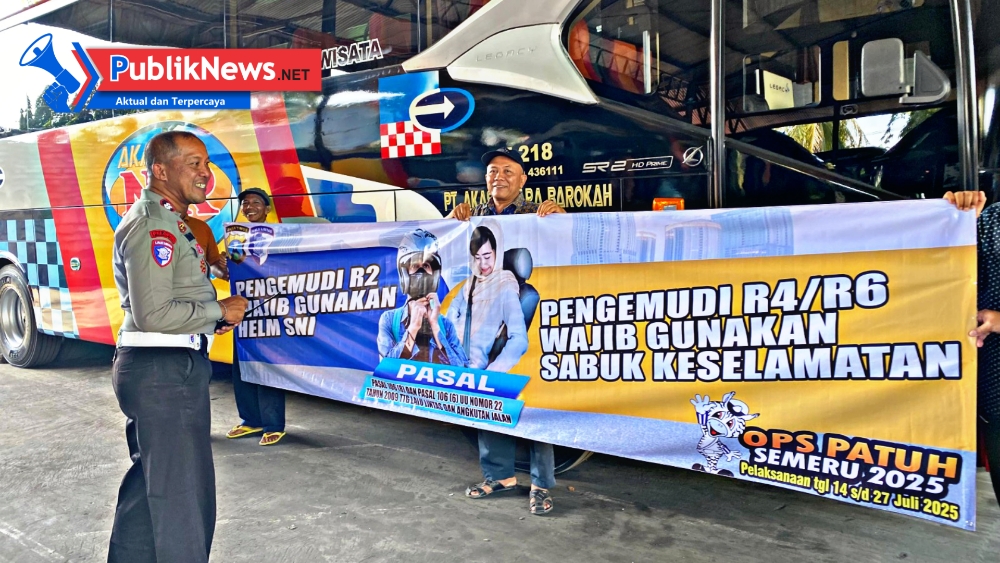 Polres Probolinggo Kota Gencar Sosialisasikan Operasi Patuh Semeru 2025, Tekan Angka Lakalantas Lewat Edukasi Humanis