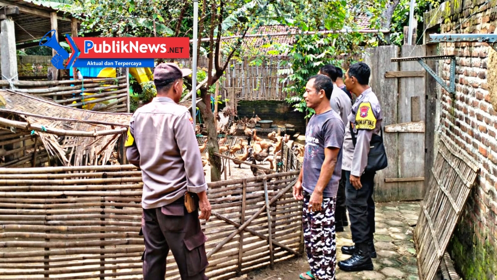 Bhabinkamtibmas Desa Sonopatik Dukung Ketahanan Pangan Lewat Pendampingan Ternak Bebek