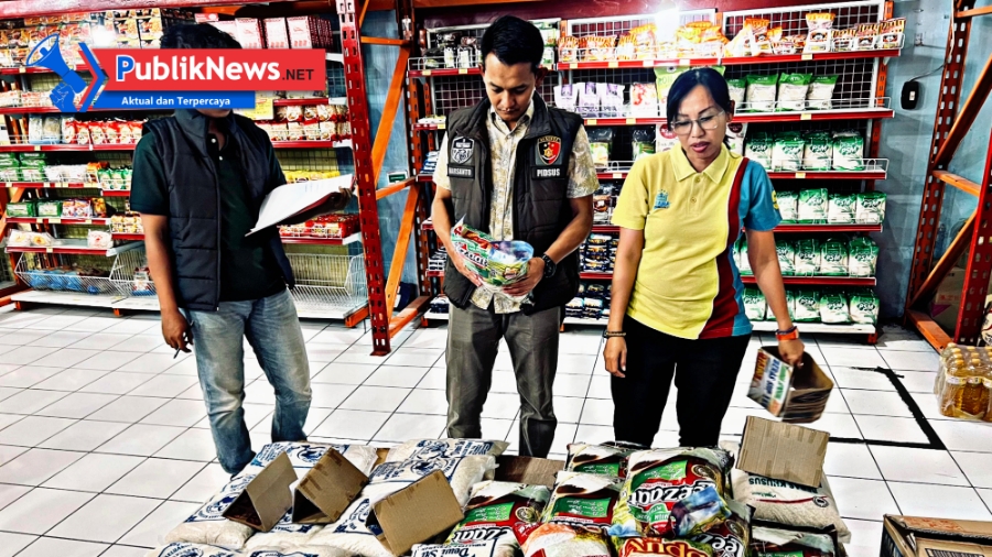 Satgas Pangan Polres Ngawi Sidak Pasar, Tegas Awasi Peredaran Beras dan Cegah Praktik Curang