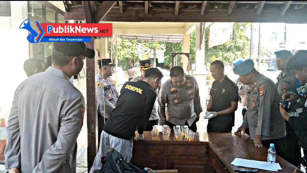 Kunjungi Polsek Gondang, Kapolres Nganjuk Ingatkan Anggota Jaga Etika dan Integritas