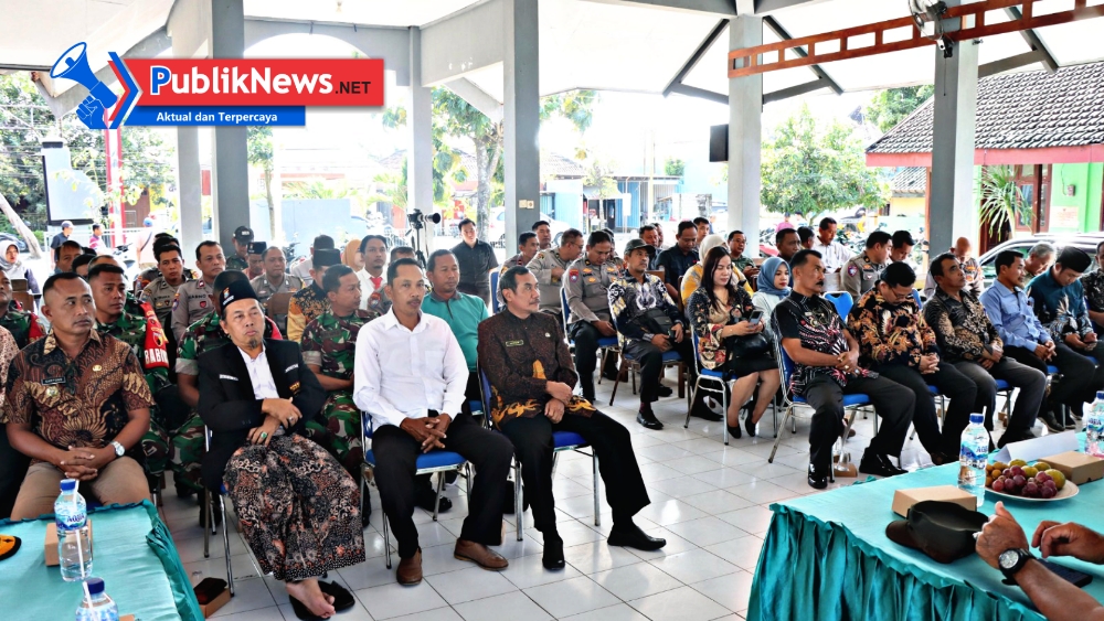 Jalin Silaturahmi Kamtibmas, Kapolres Nganjuk Bahas Potensi Kerawanan di Kecamatan Gondang