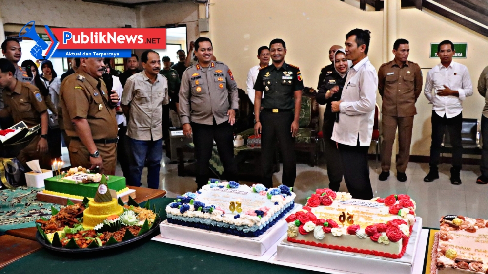 Forkopimda Nganjuk Rayakan Ulang Tahun Ketua PN ke-56, Perkuat Sinergisitas Antarlembaga