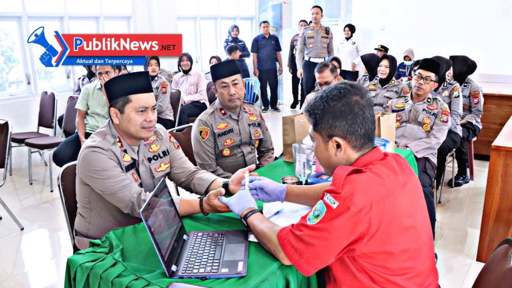 Polres Nganjuk Gelar Donor Darah Jelang Hari Jadi Polwan ke-77, Wujud Nyata Peduli Sesama