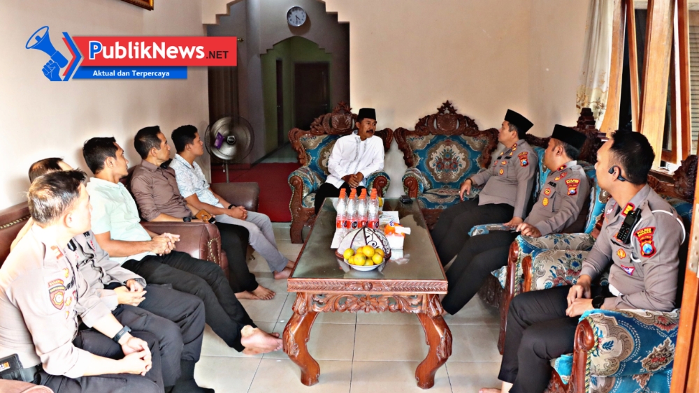 Polres Nganjuk Takziah, Lepas Kepergian Istri Kapolsek Jatikalen