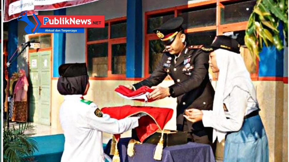 Polres Nganjuk dan Polsek Jajaran Serentak Jadi Pembina Upacara HUT RI ke-80