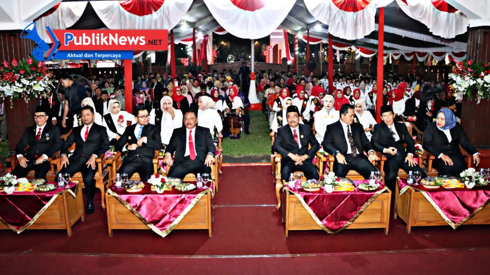 Resepsi Kenegaraan di Pendopo Nganjuk Peringati HUT RI ke-80