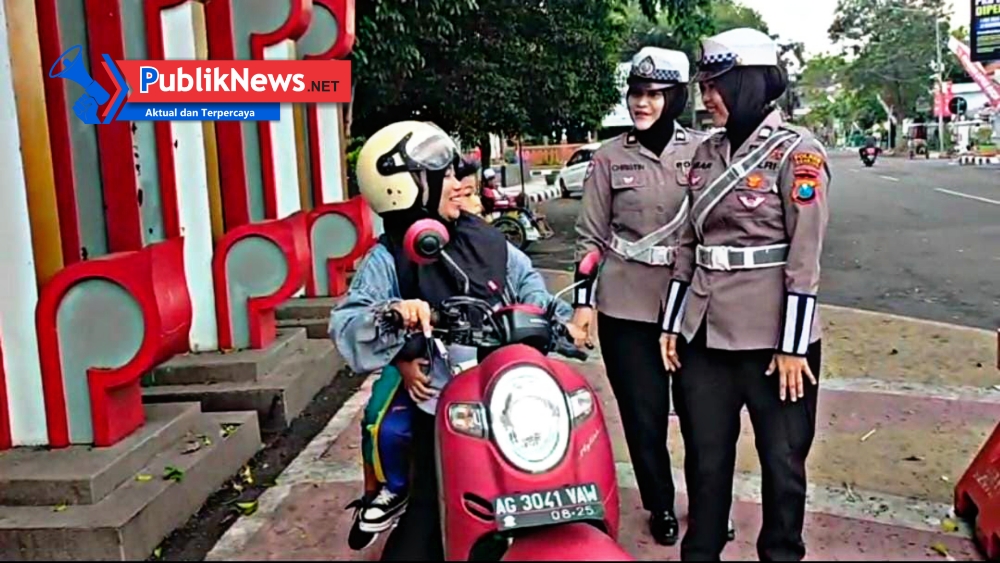 Polres Nganjuk All Out Layani Warga di Jam Sibuk Pagi dan Siang