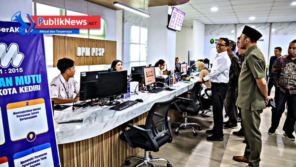 Layanan Perizinan DPMPTSP Kota Kediri Raih Rating Tertinggi se-Jawa Timur di Google Review