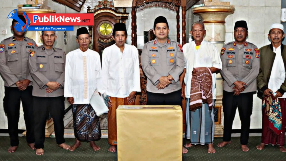 Kapolres Nganjuk Safari Subuh di Masjid Al Anwar, Ajak Warga Perkuat Kebersamaan dan Kamtibmas