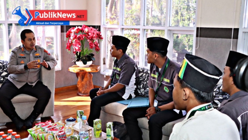 IPNU Nganjuk Audiensi Kapolres, Tegaskan Sikap atas Tragedi Ojol Tewas