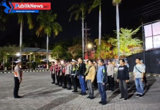 Polres Nganjuk Intensifkan Patroli Gabungan Cegah Balap Liar dan Bentrok Antar Kelompok di Akhir Pekan