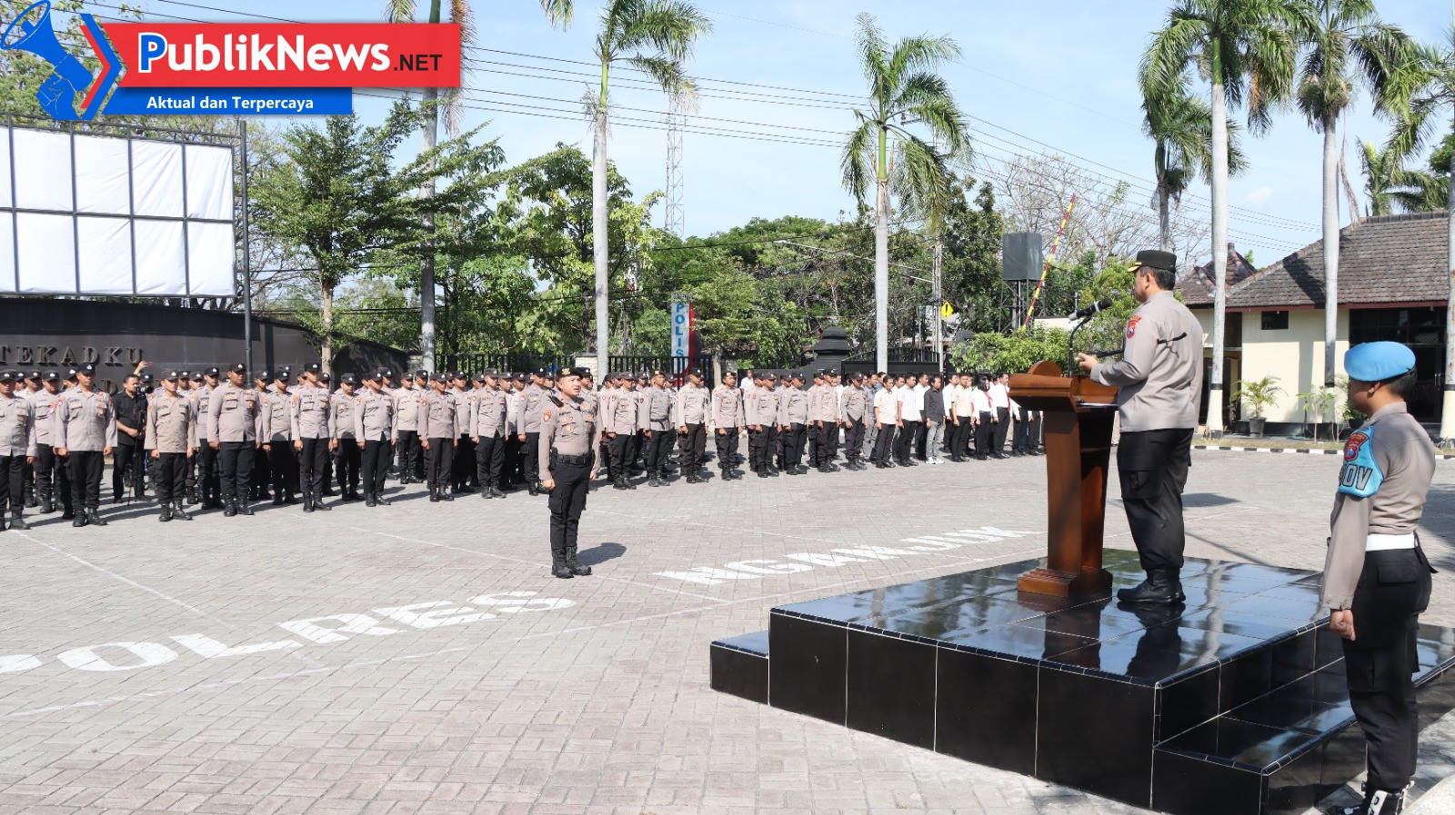 Jaga Soliditas, Kapolres Nganjuk Tekankan Integritas dan Kinerja Tanpa Pelanggaran