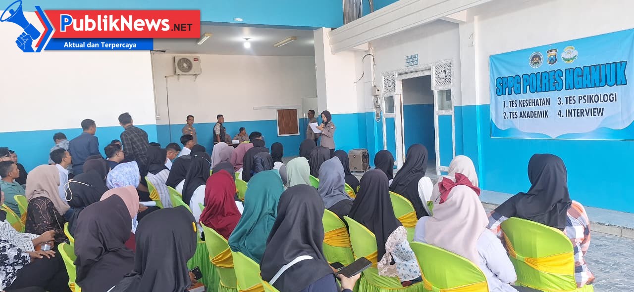 Polres Nganjuk Dukung Rekrutmen Karyawan SPPG, 72 Peserta Jalani Seleksi Ketat