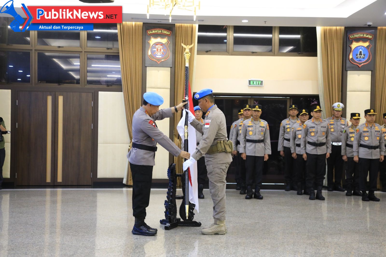 Kapolri Lepas Satgas FPU 7 MINUSCA, Bukti Komitmen Indonesia Jaga Perdamaian Dunia