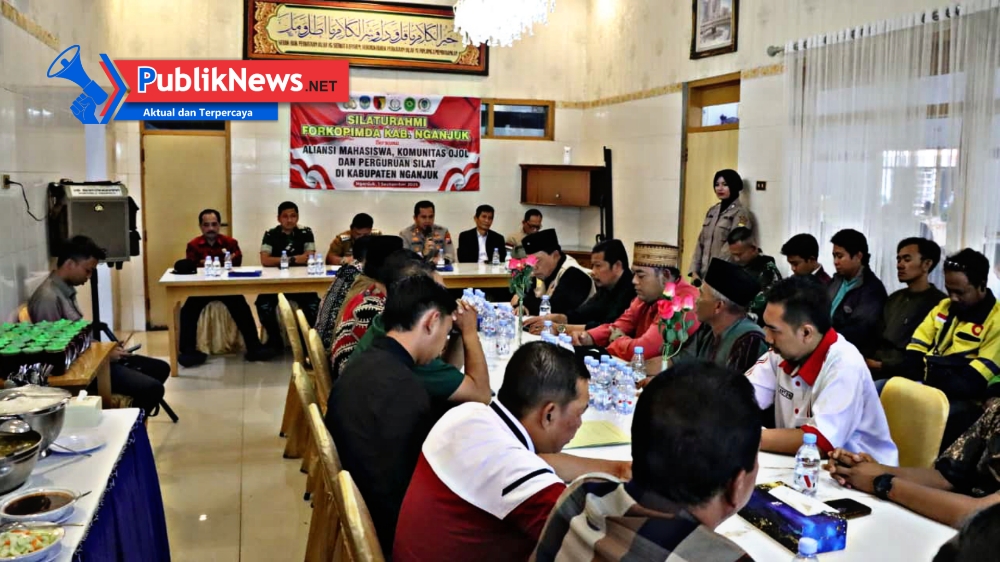 Forkopimda dan Polres Nganjuk Gelar FGD, Mahasiswa Ikut Jaga Kondusivitas