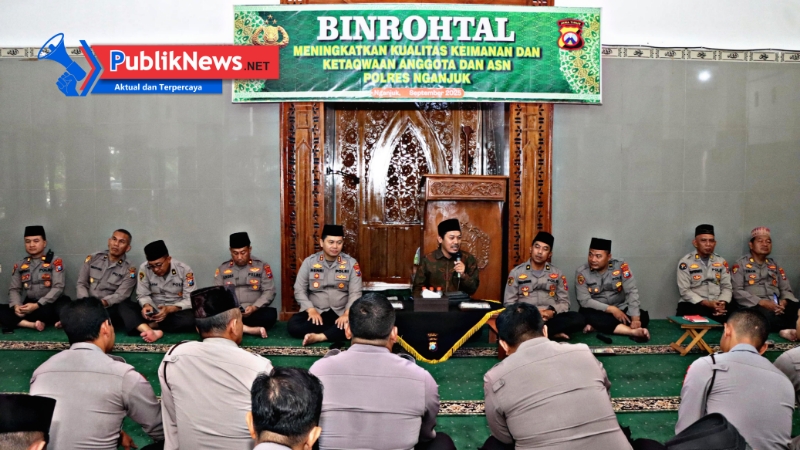 Maknai Al-Fatihah, Polres Nganjuk Tekankan Keikhlasan dalam Tugas dan Pelayanan Masyarakat