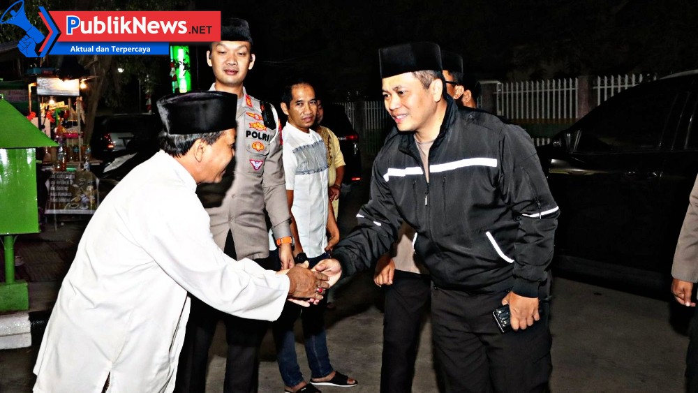 Kapolres Nganjuk Gelar Silaturahmi Kamtibmas di Masjid Al-Mubarok Berbek